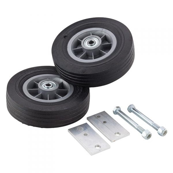 8″ No-Flat Solid Rubber Tire Kit (for 4′, 5′, 6′, 8′ Ladders)
